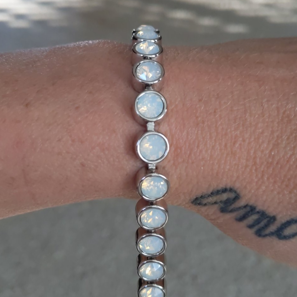 Opal Touchstone Swarosvki Crystal Bracelet